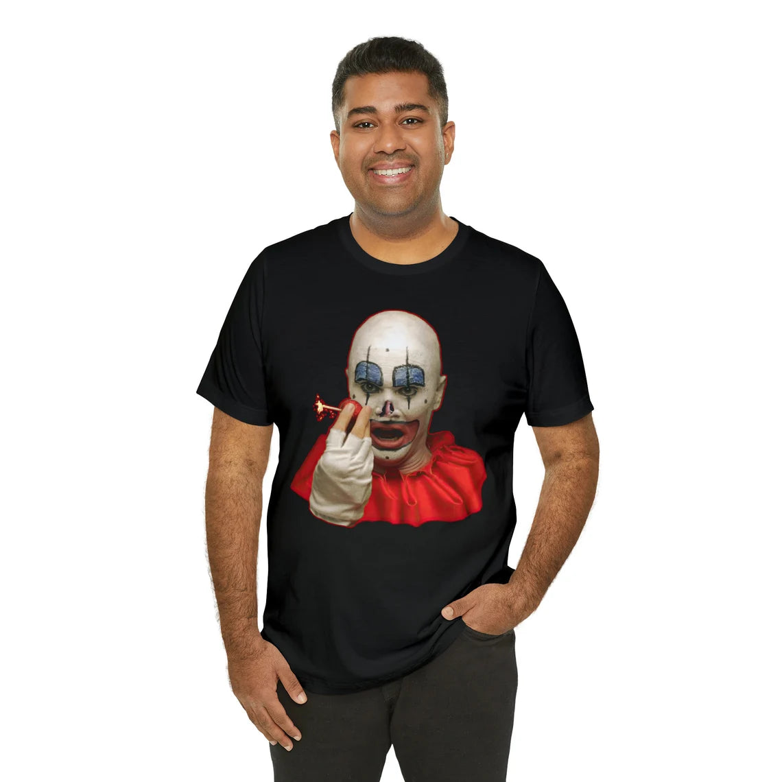 No Nose Clown Shirt | Clown teeshirt | full color circus t-shirt | Officially Licensed Merch | Clowncore