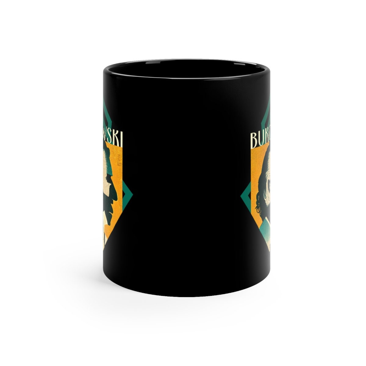 Charles Bukowski 11oz Black Mug coffee cup