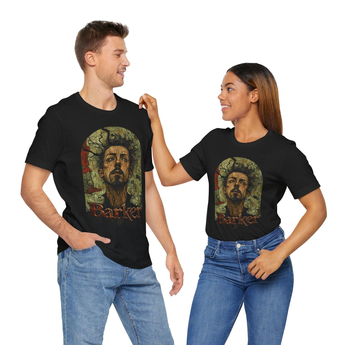 Clive Barker Horror Author Tee Shirt | Writer tshirt | Gifts for readers | Writers Fashion