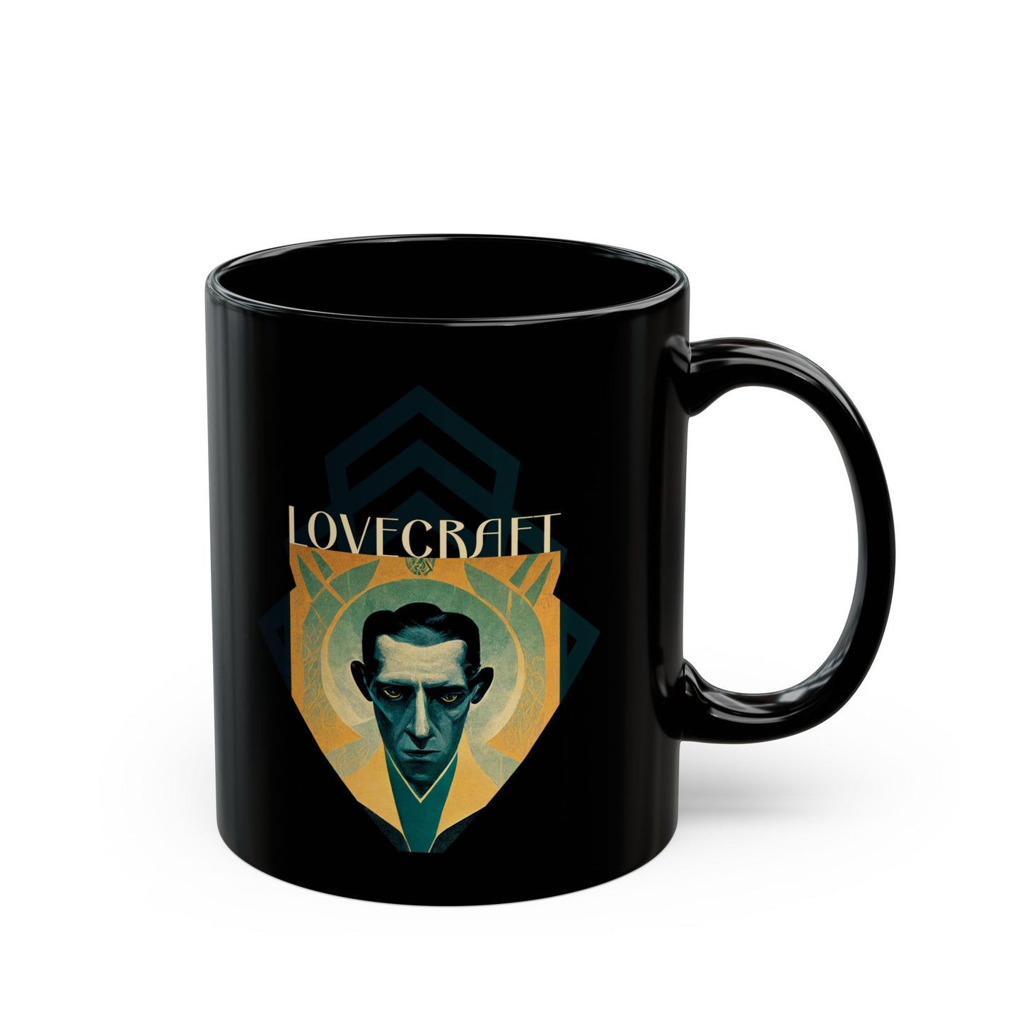 HP Lovecraft 11oz Black Mug