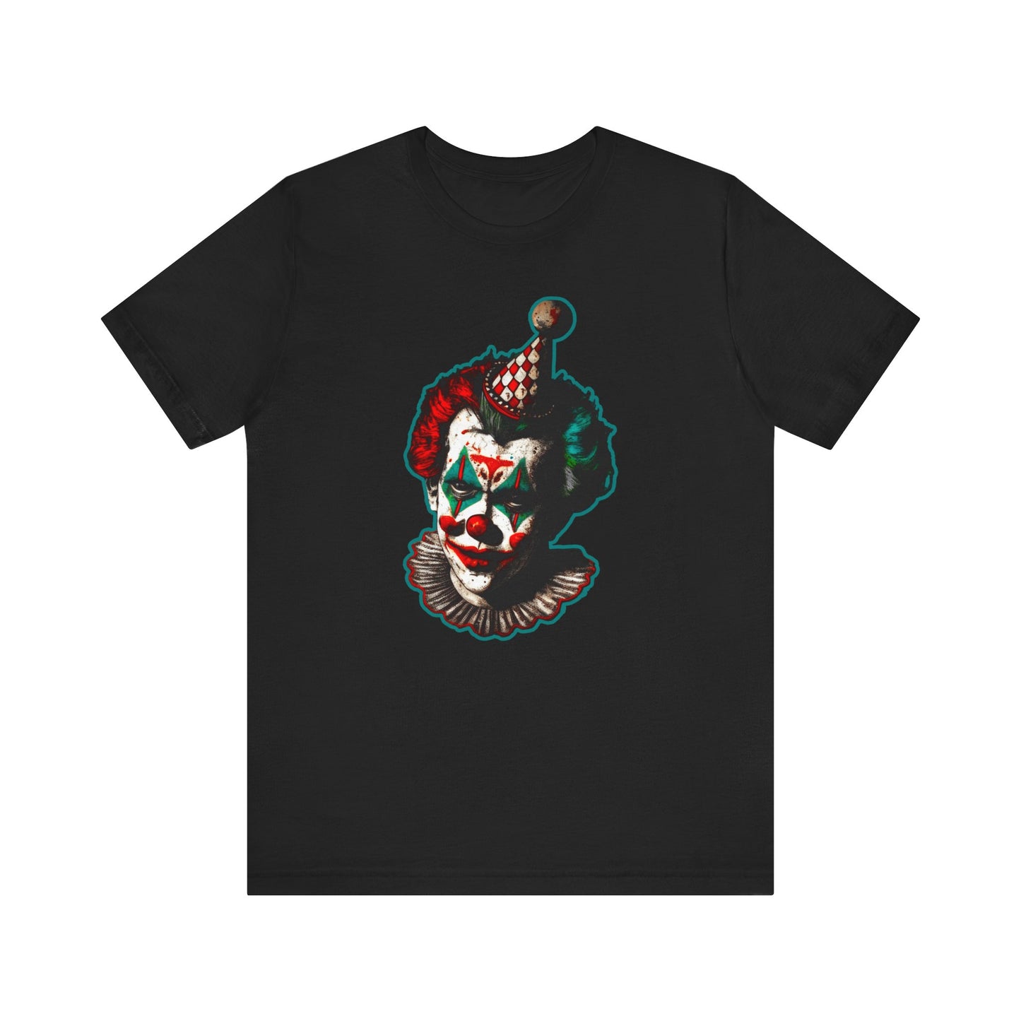 Scary Clown T-Shirt | Clowncore Teeshirt | Evil Clown Tee Shirt | Circus Gift Clothing