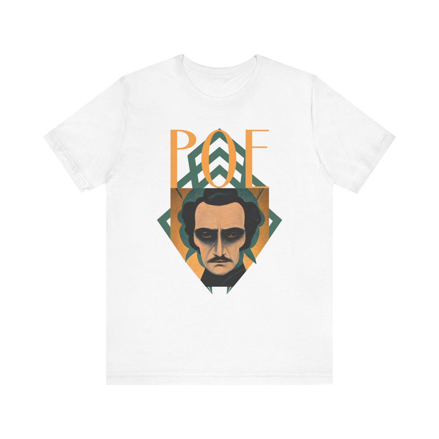 Edgar Allan Poe Art Deco Shirt gift poet shirt author writer gift for author gift for writer gift for reader