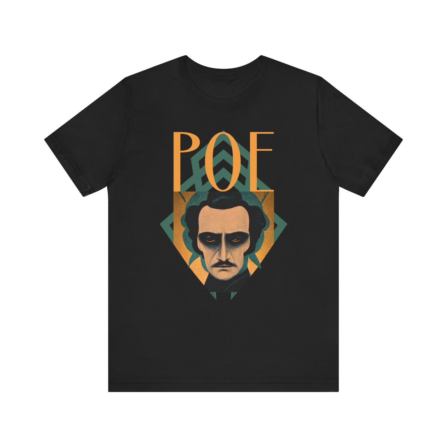 Edgar Allan Poe Art Deco Shirt gift poet shirt author writer gift for author gift for writer gift for reader