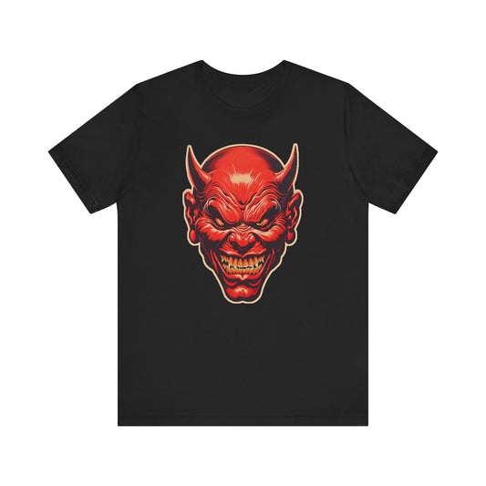 Classic Devil T-Shirt | Vintage Halloween Aesthetic | Red Devil Clothing | Satan Clothes | Gift for her | Gift for Him | Satanic