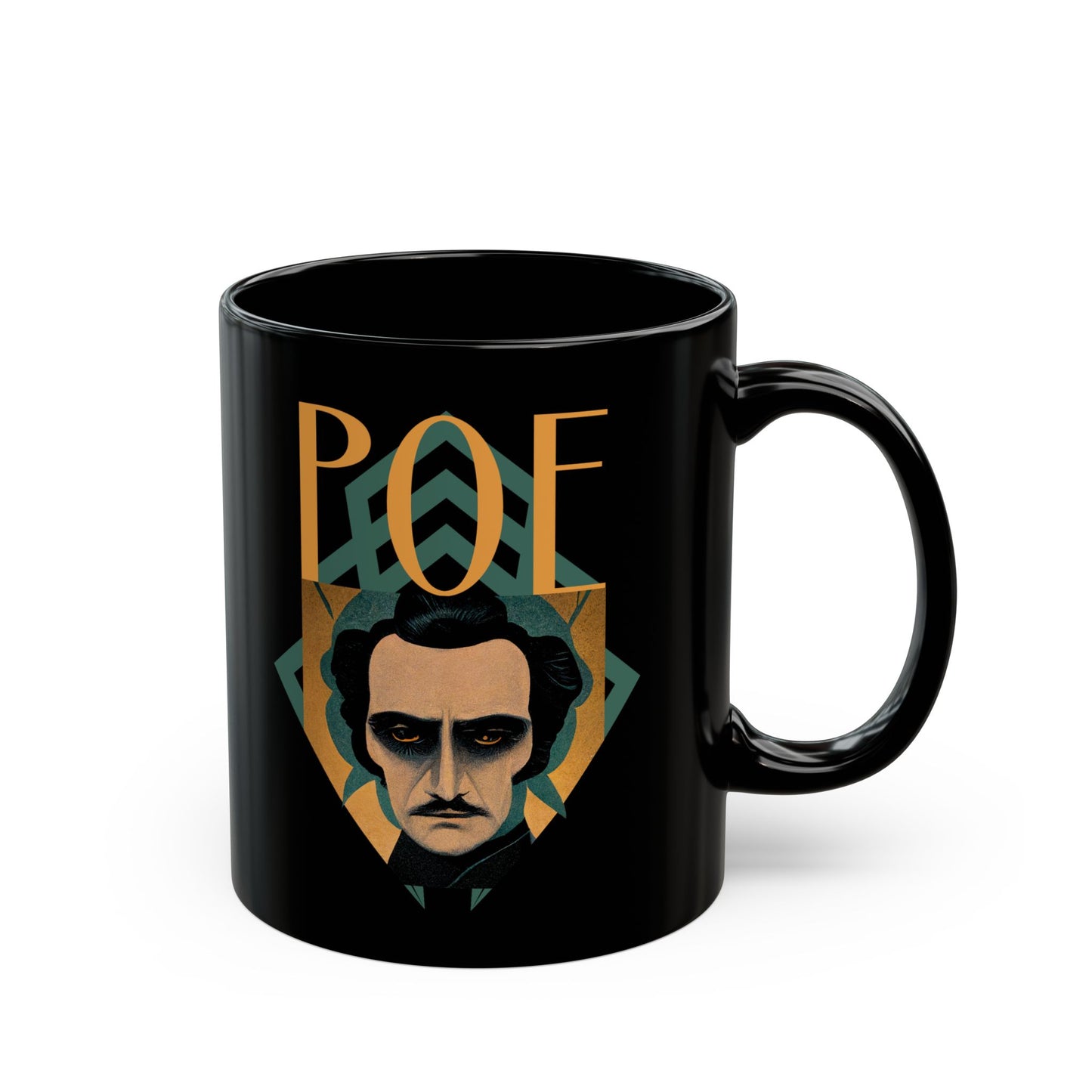 Edgar Allan Poe 11oz Black Mug
