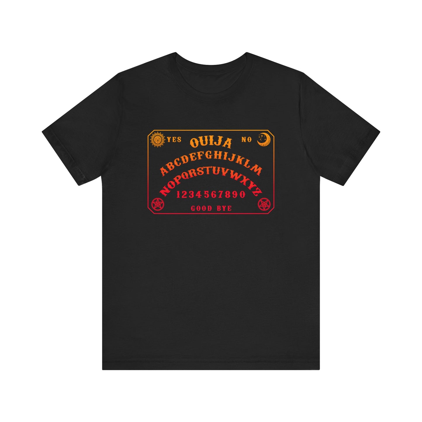 Ouija Board T-Shirt | Spirit Board Teeshirt | Mystifying Oracle Tee | Spiritual Gift | Planchette Shirt