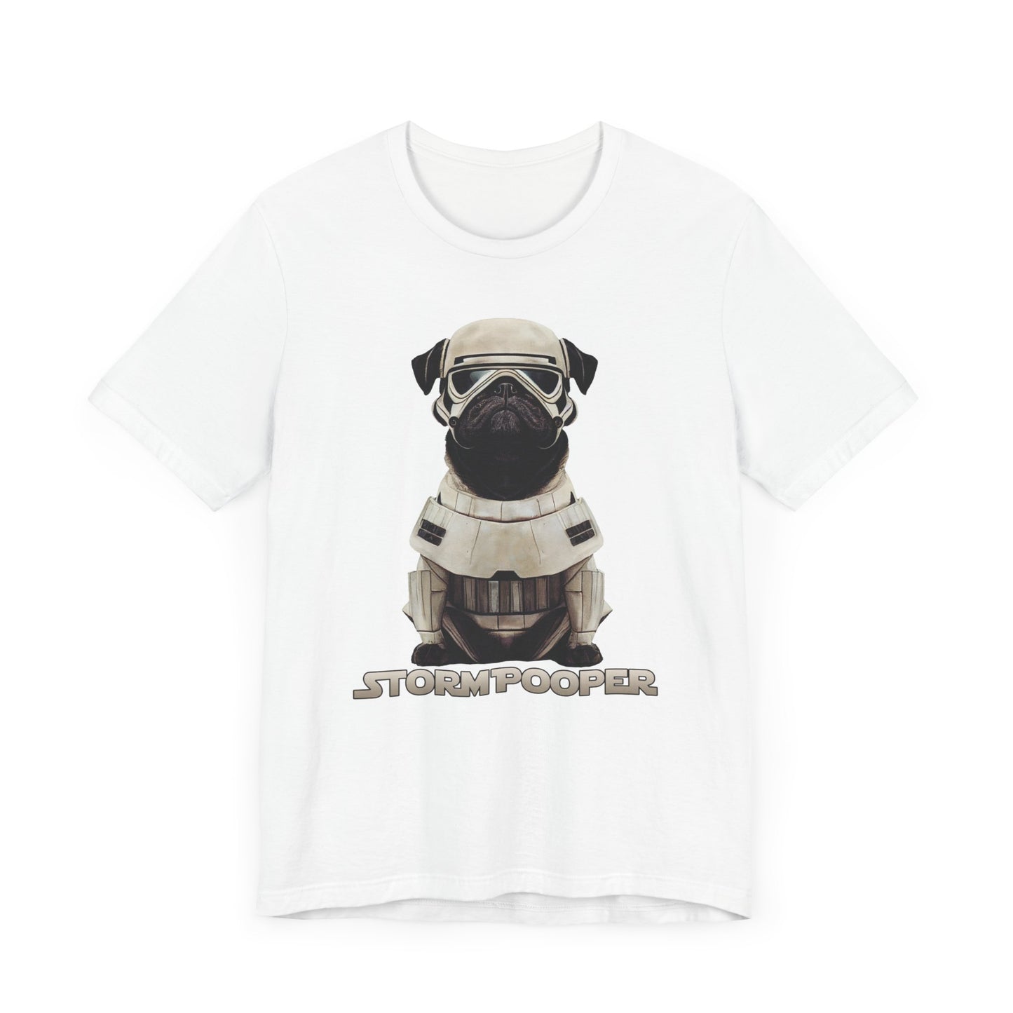 Storm Pooper Shirt Pug Stormtrooper Parody Teeshirt
