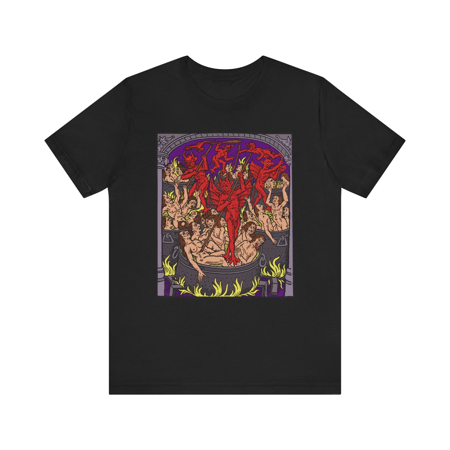 Devil's Torture Shirt - Satan Tee Lucifer tshirt beelzebub teeshirt devil gift hell dante's inferno