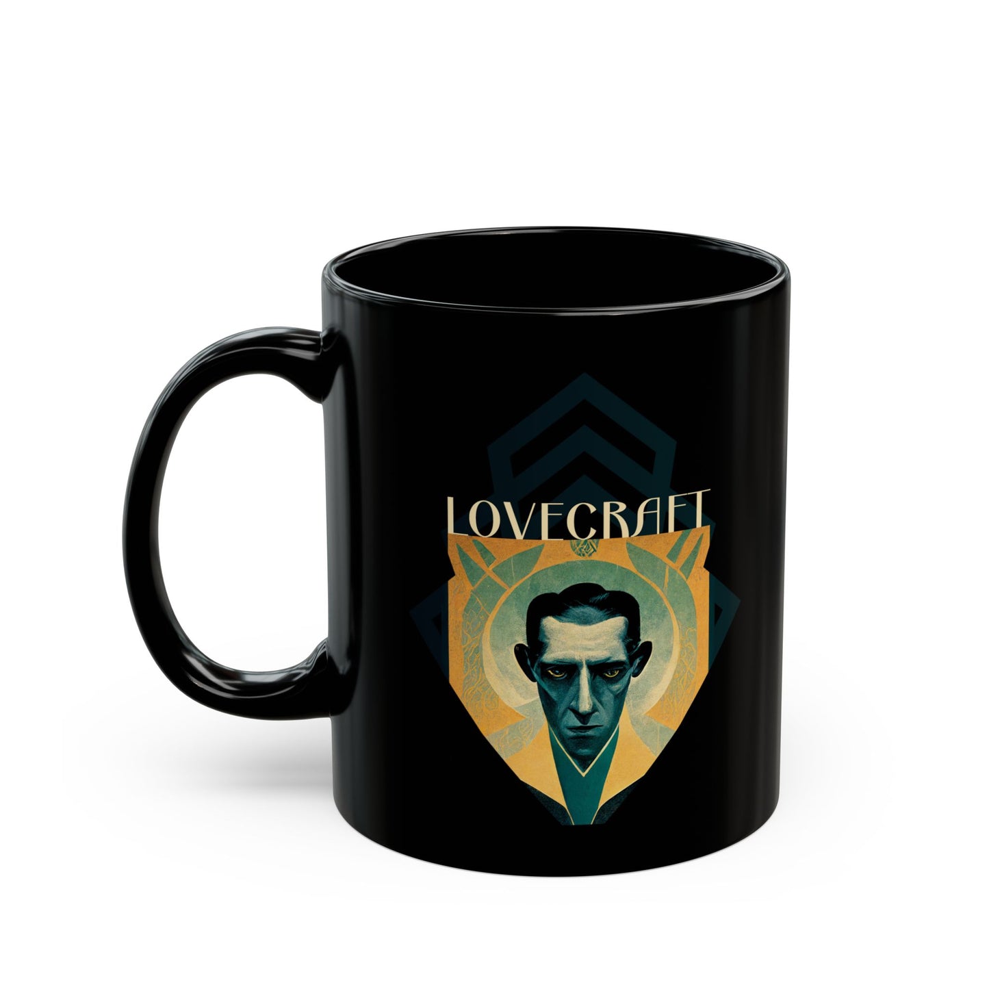 HP Lovecraft 11oz Black Mug