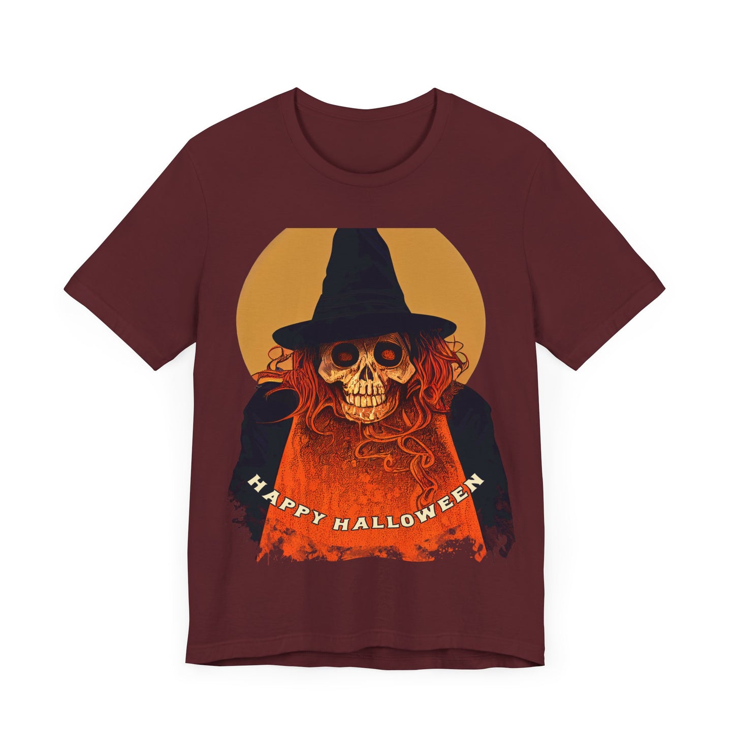 Halloween Witch Skull Shirt
