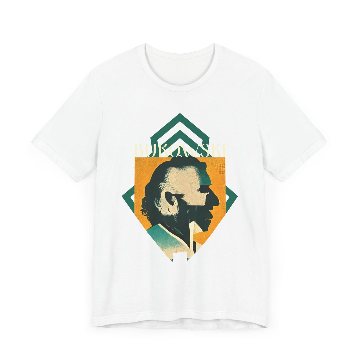 Charles Bukowski Art Deco Shirt gift poet shirt author writer gift for author gift for writer gift for reader