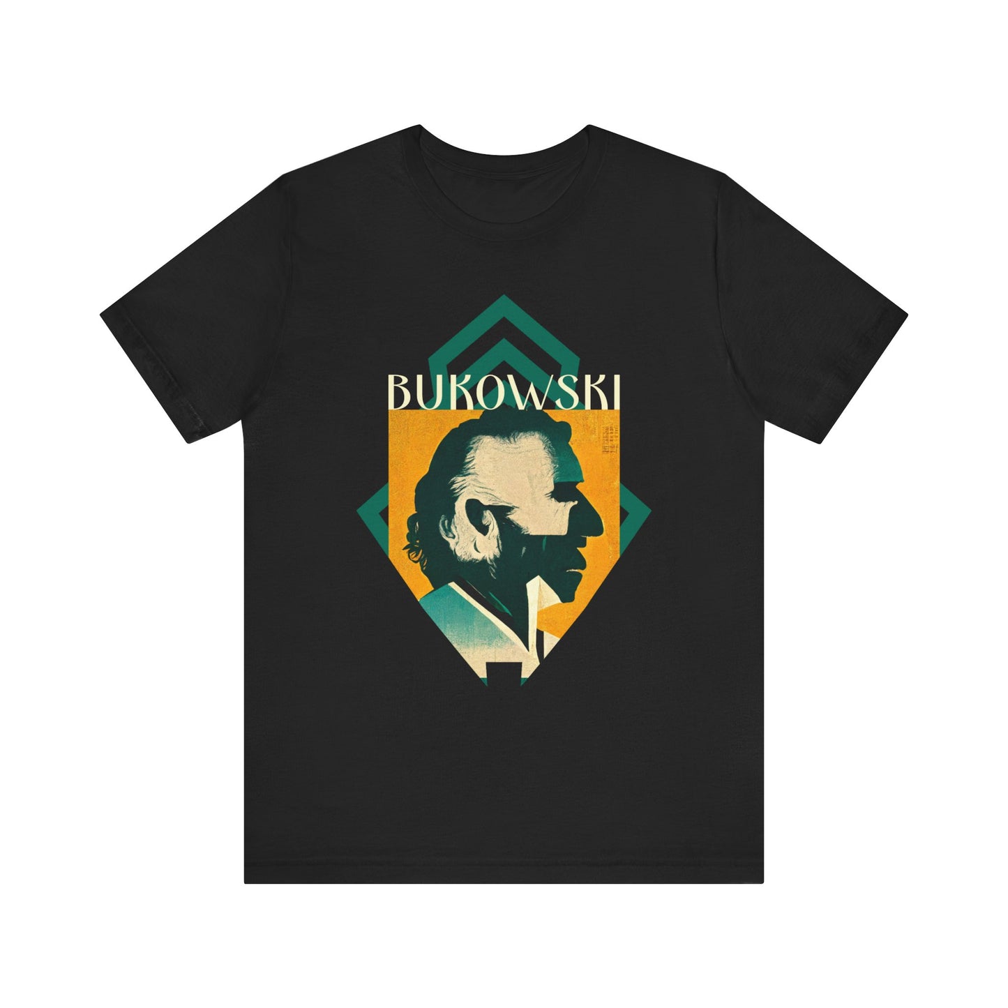 Charles Bukowski Art Deco Shirt gift poet shirt author writer gift for author gift for writer gift for reader