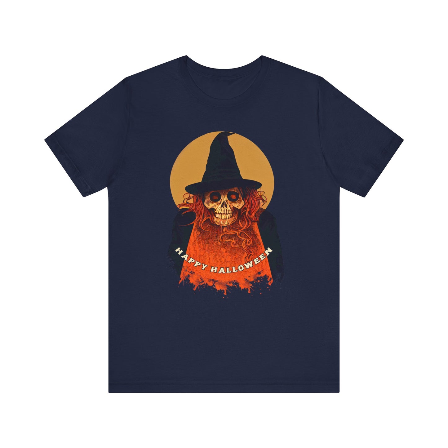 Halloween Witch Skull Shirt