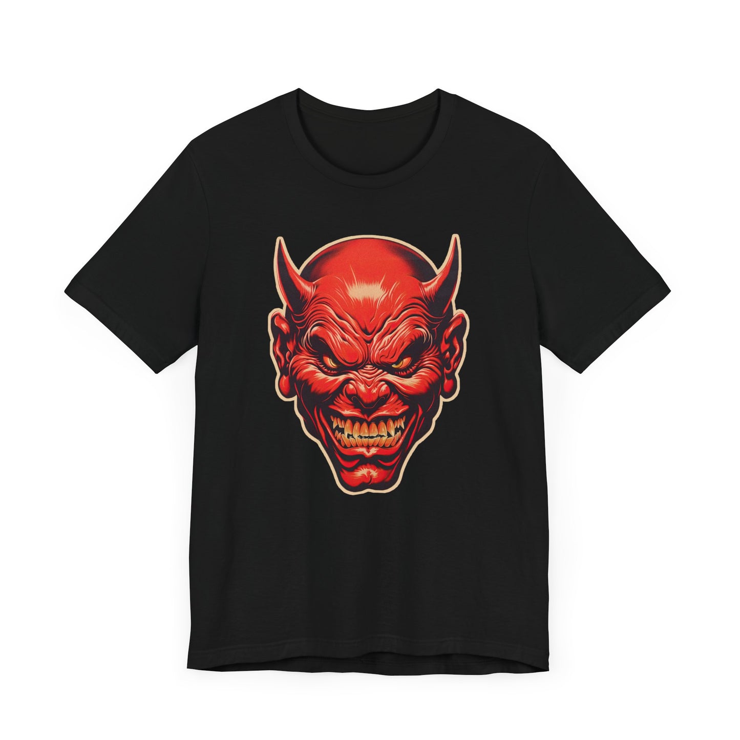 Classic Devil T-Shirt | Vintage Halloween Aesthetic | Red Devil Clothing | Satan Clothes | Gift for her | Gift for Him | Satanic