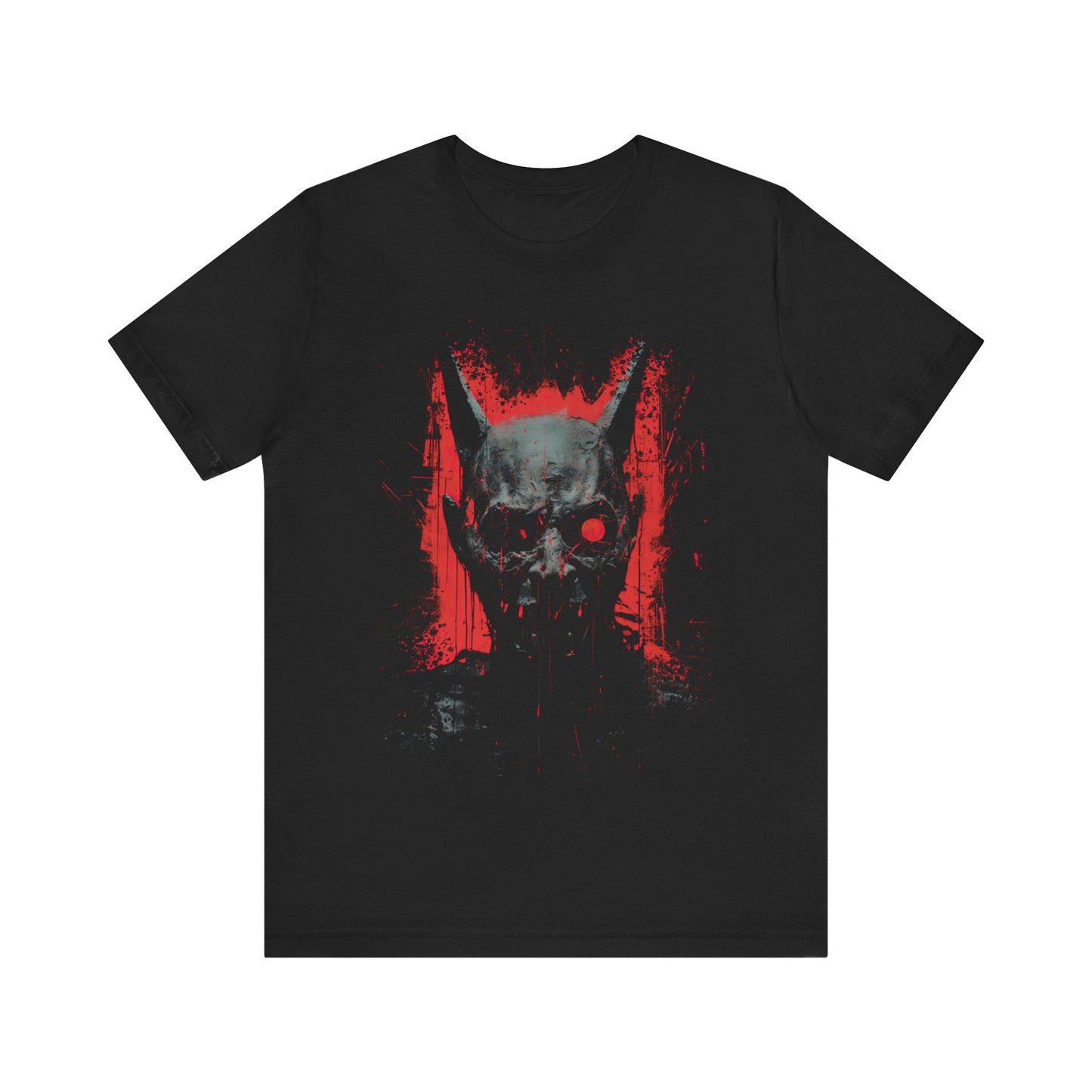 Weirdcore Demon T-Shirt | Vaporwave Devil Aesthetic | Trippy Alt Clothing | Grunge Clothes | Harajuku Punk | Rave Gear | Psychedelic