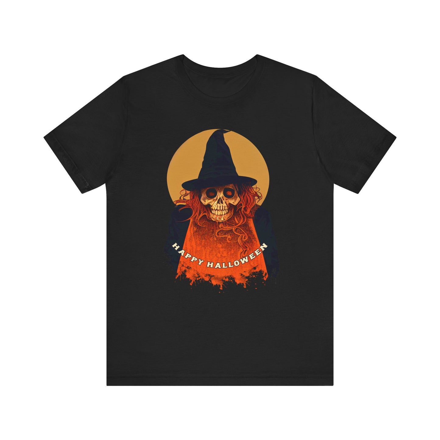 Halloween Witch Skull Shirt
