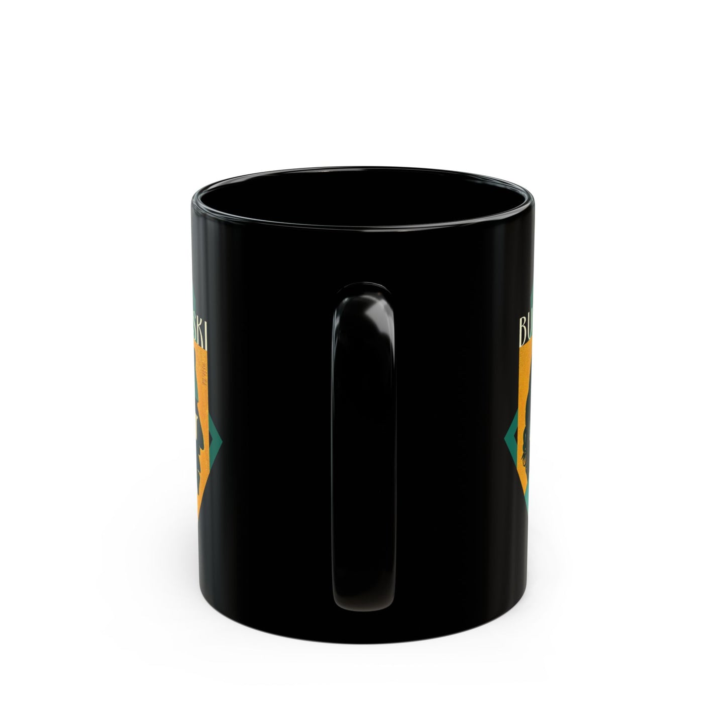 Charles Bukowski 11oz Black Mug coffee cup