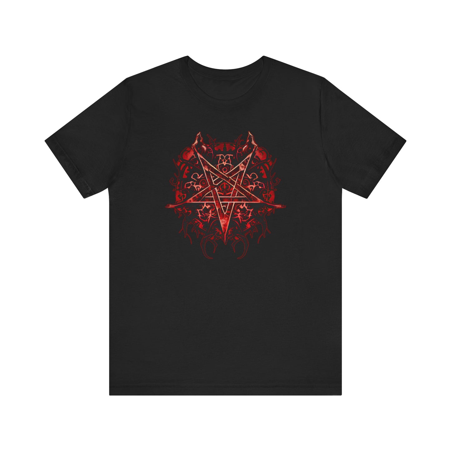 Satanic Pentagram T-Shirt | Devil Teeshirt | Goth Shirt | Satan Lucifer Gift Satanic Church of Satan Satanic Temple