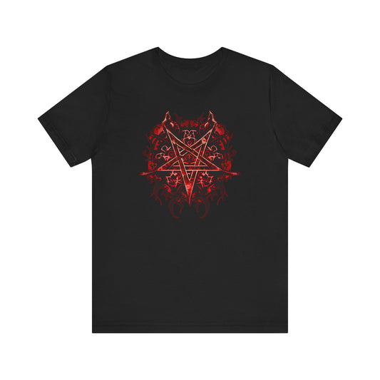 Satanic Pentagram T-Shirt | Devil Teeshirt | Goth Shirt | Satan Lucifer Gift Satanic Church of Satan Satanic Temple