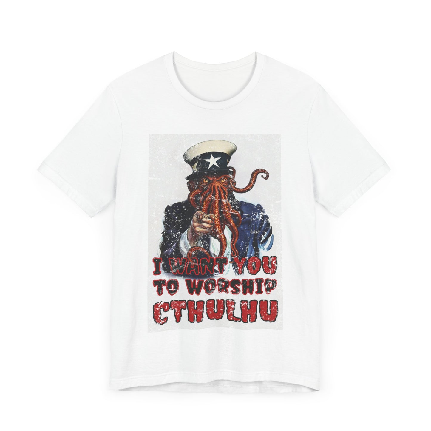 Cthulhu Uncle Sam Shirt HP Lovecraft TEESHIRT Call of Cthulhu Worship Cthulhu Cthulu