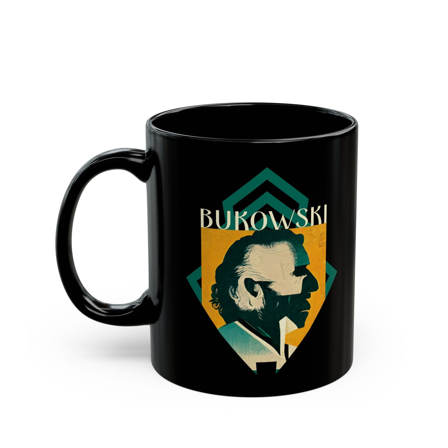 Charles Bukowski 11oz Black Mug coffee cup