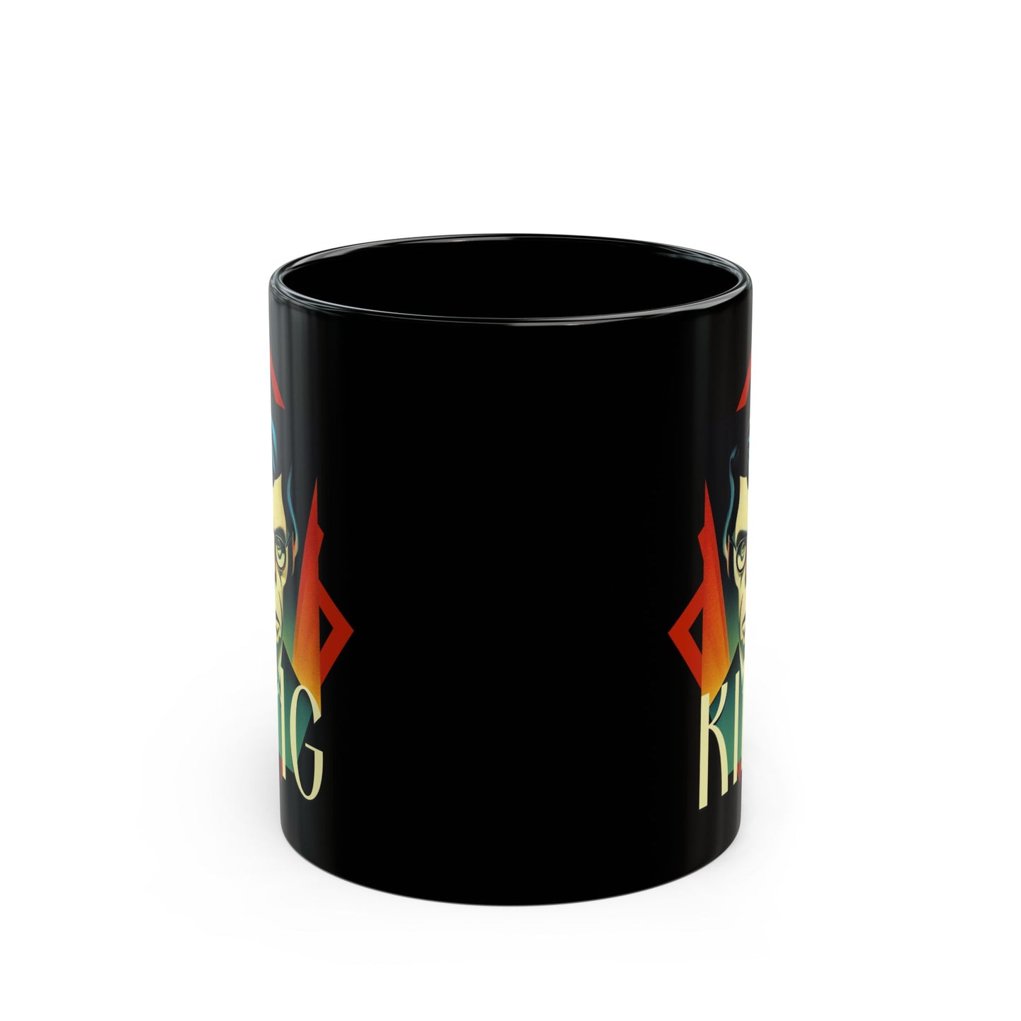 Stephen King art deco 11oz Black Mug coffee cup