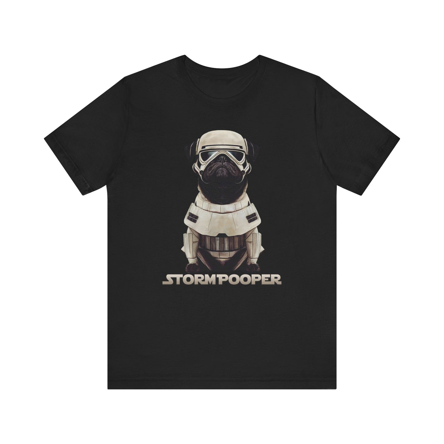 Storm Pooper Shirt Pug Stormtrooper Parody Teeshirt