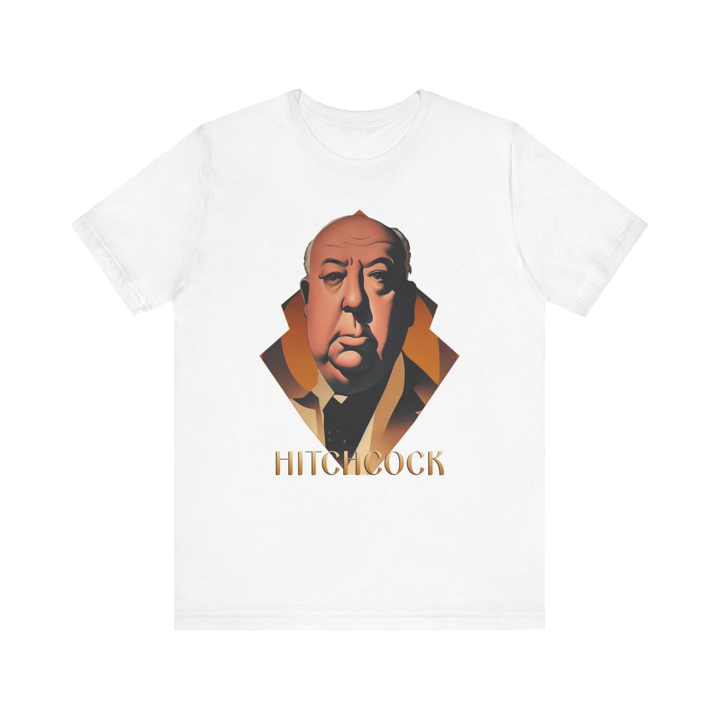 Alfred Hitchcock Art Deco Shirt gift director shirt filmmaker gift film gift for film lover