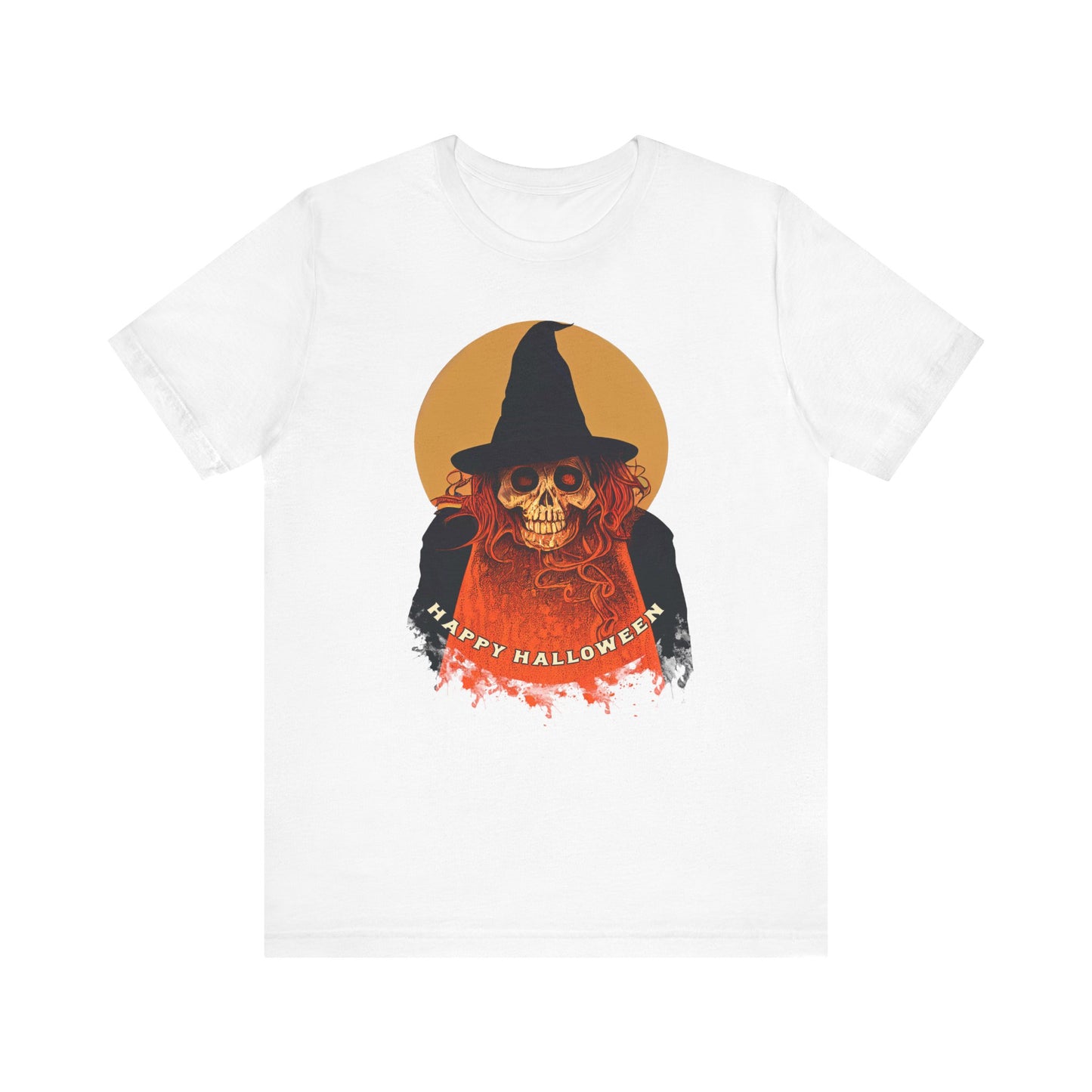Halloween Witch Skull Shirt