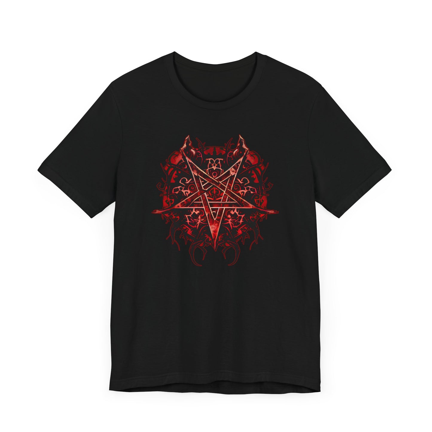 Satanic Pentagram T-Shirt | Devil Teeshirt | Goth Shirt | Satan Lucifer Gift Satanic Church of Satan Satanic Temple