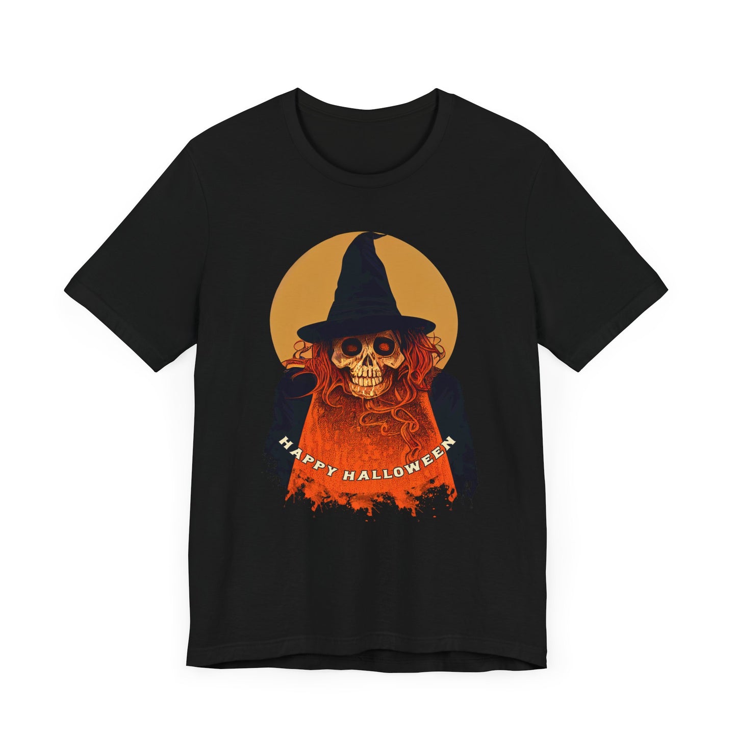Halloween Witch Skull Shirt