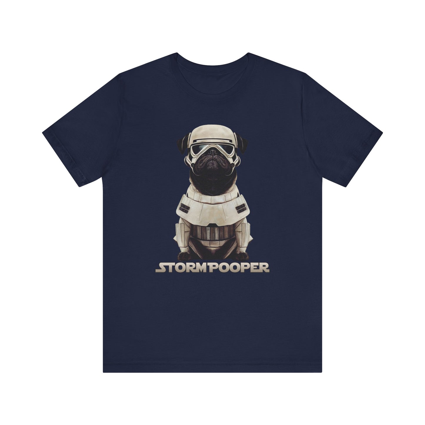 Storm Pooper Shirt Pug Stormtrooper Parody Teeshirt