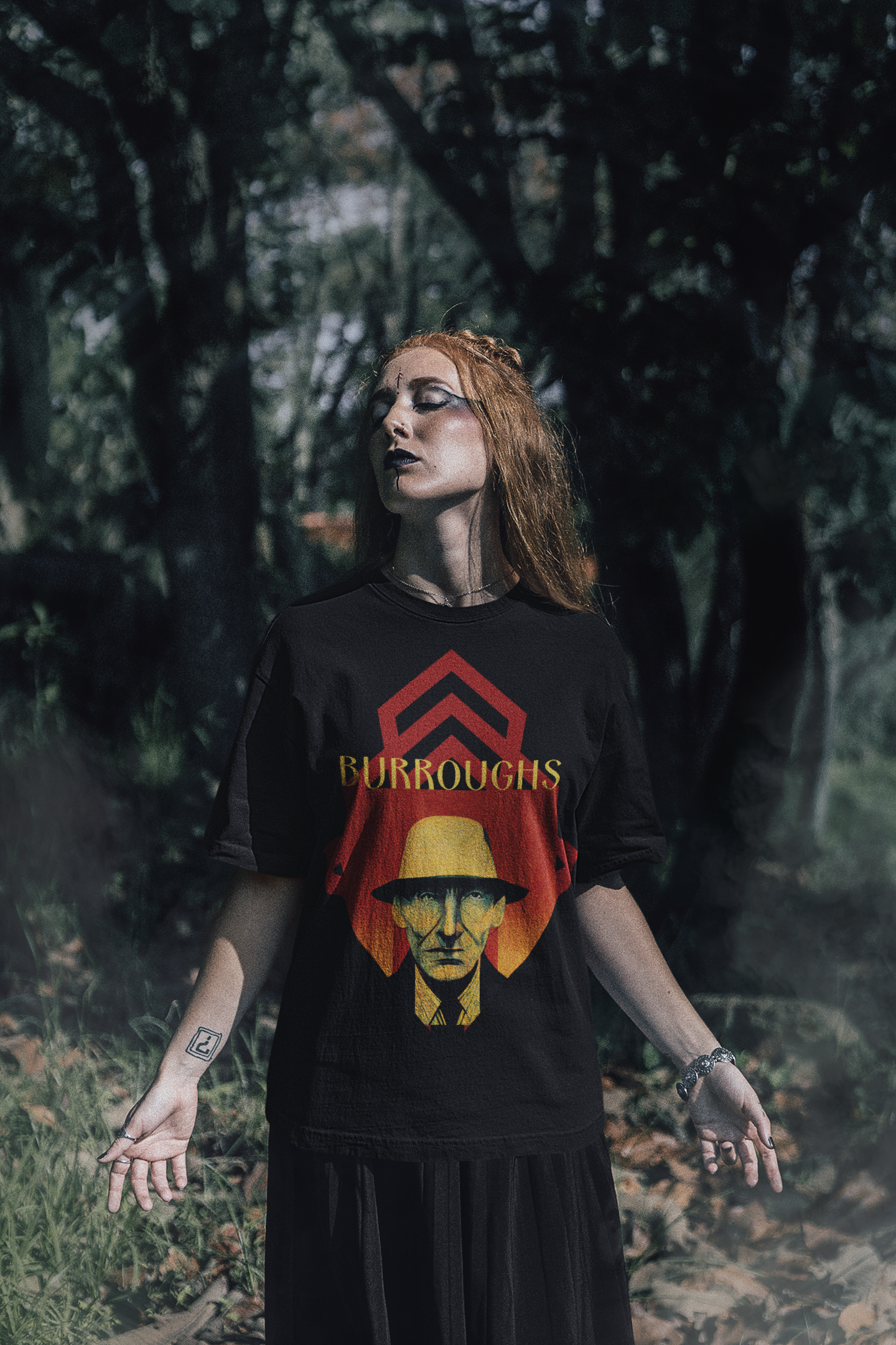 William S Burroughs Art Deco Shirt gift poet shirt author writer gift for author gift for writer gift for reader