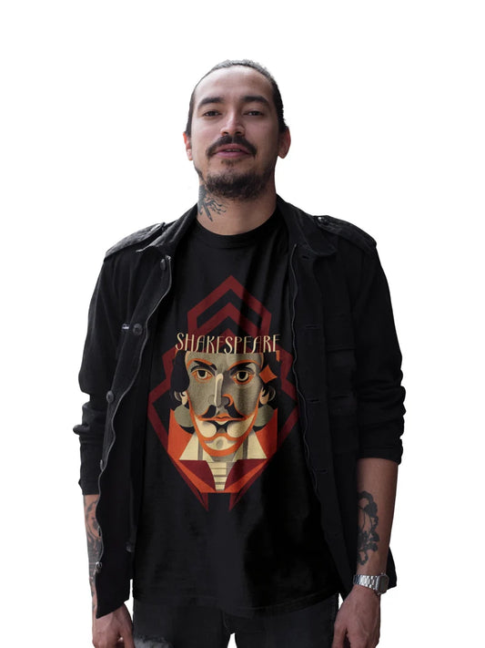 William Shakespeare Art Deco Shirt gift poet shirt author writer gift for author gift for writer gift for reader