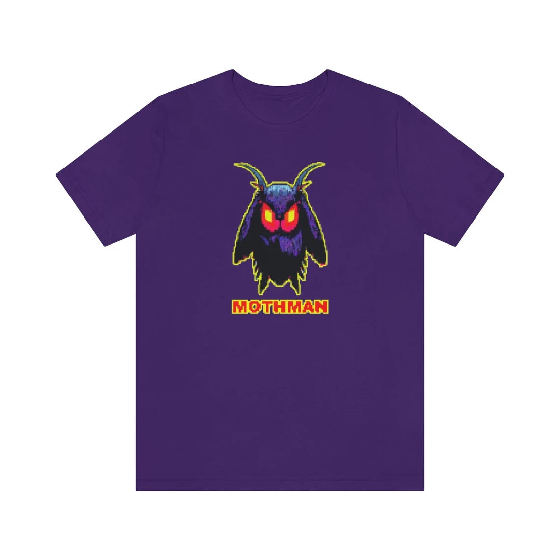 8 Bit Mothman TeeShirt Cryptid t-shirt Cryptozoology Cryptidcore
