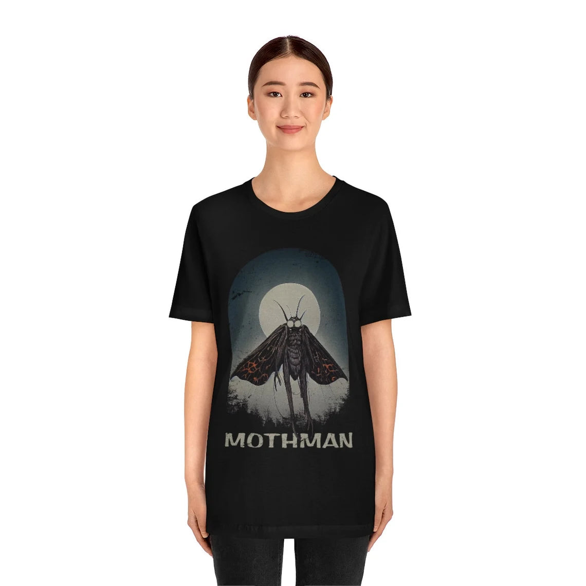 Mothman T-shirt Cryptid Tee Shirt Cryptozoology Shirt