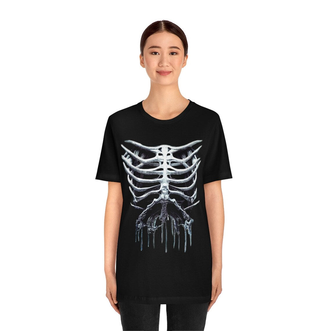 Skeleton Ribcage Costume Shirt
