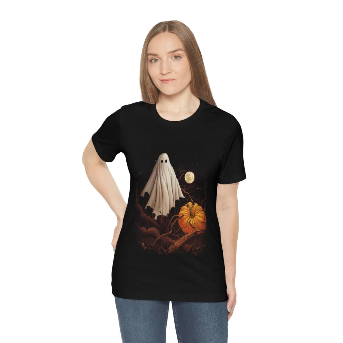 vintage style Ghost Halloween shirt