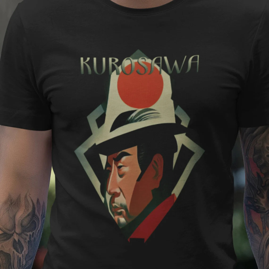 Akira Kurosawa Art Deco Shirt director shirt filmmaker gift film gift for film lover