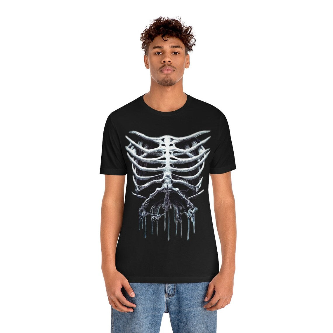 Skeleton Ribcage Costume Shirt