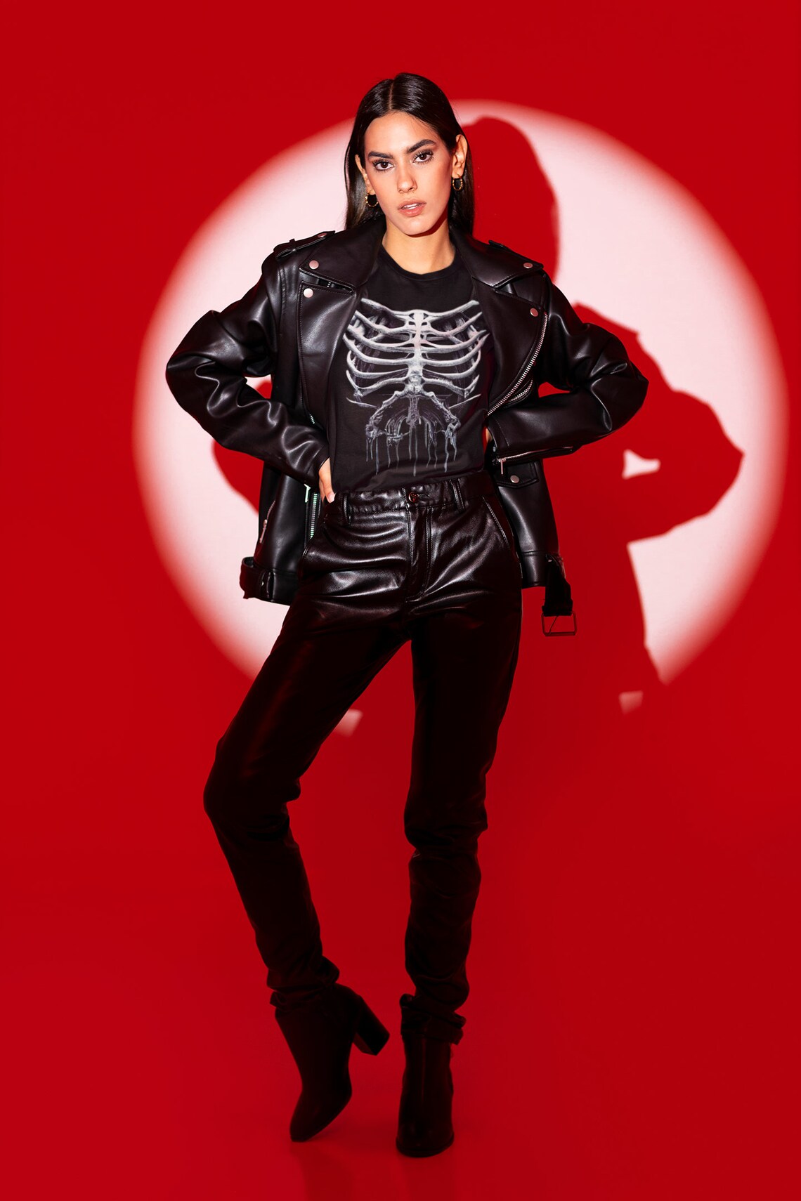 Skeleton Ribcage Costume Shirt