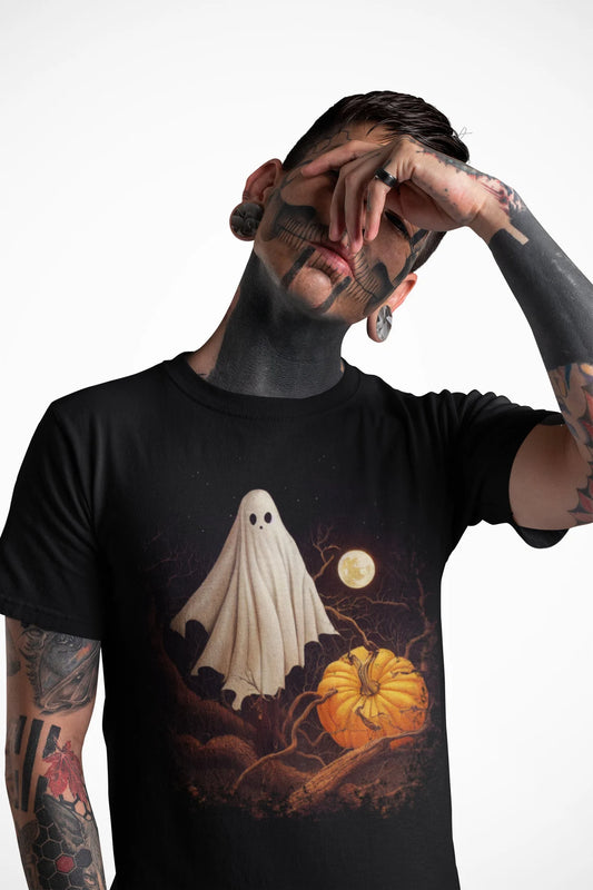 vintage style Ghost Halloween shirt