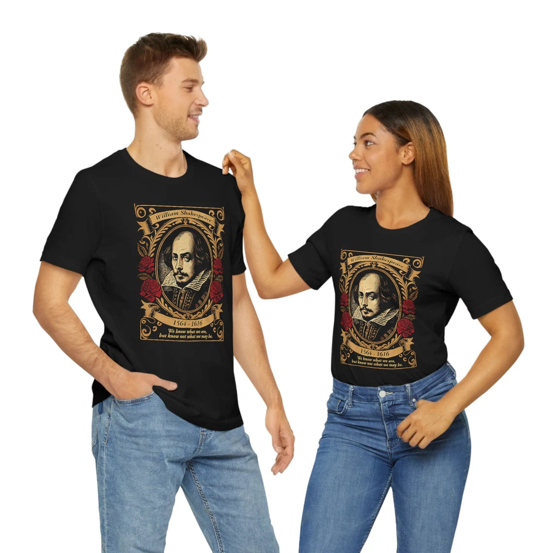 William Shakespeare Tshirt | Hamlet Quote Tee Shirt | Poet Shirt Fashion Style Gift