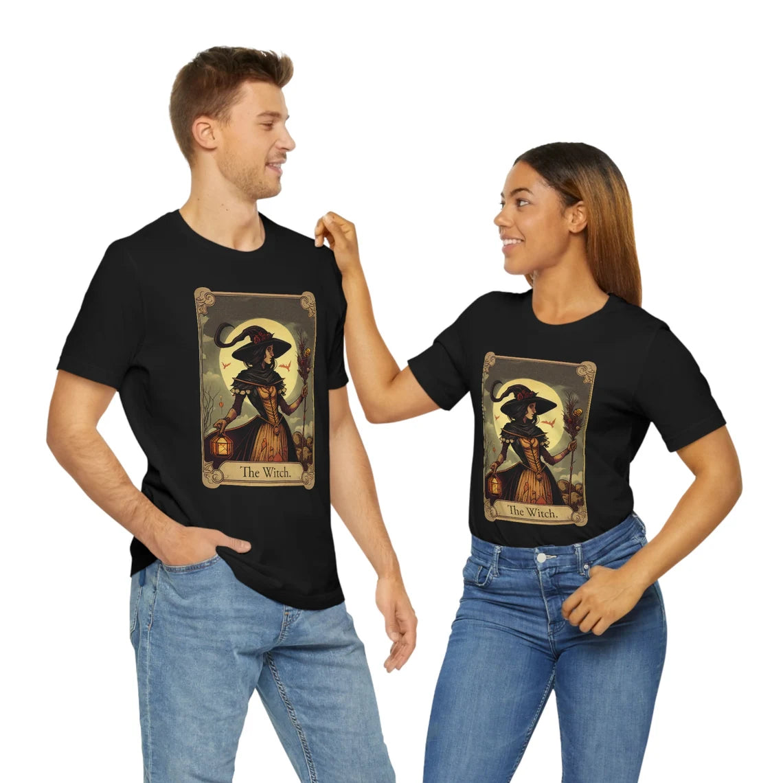 The Witch Tarot Card T-Shirt | Witchcraft Teeshirt | Pagan Tee Shirt | Occult Gift Witch Clothing Cottaecore