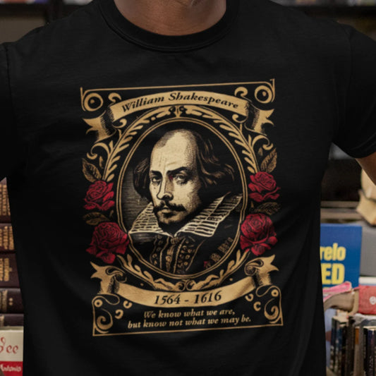 William Shakespeare Tshirt | Hamlet Quote Tee Shirt | Poet Shirt Fashion Style Gift