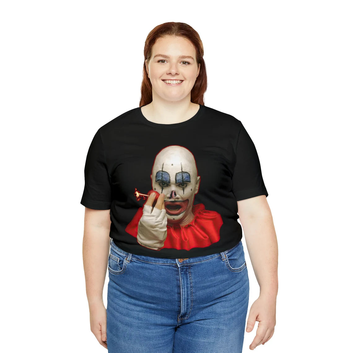 No Nose Clown Shirt | Clown teeshirt  | full color circus t-shirt | Officially Licensed Merch | Clowncore