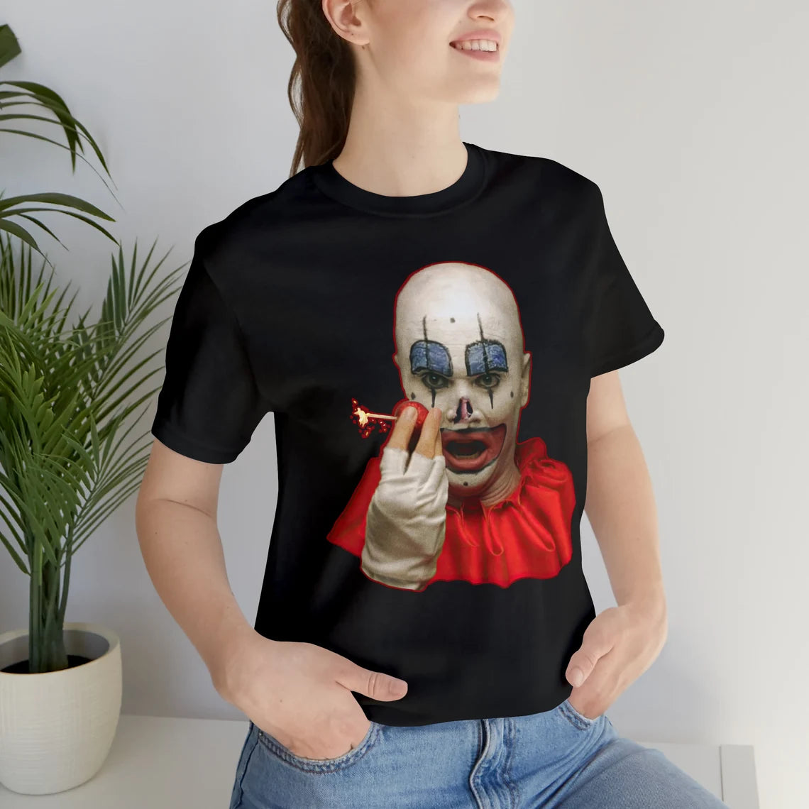 No Nose Clown Shirt | Clown teeshirt  | full color circus t-shirt | Officially Licensed Merch | Clowncore