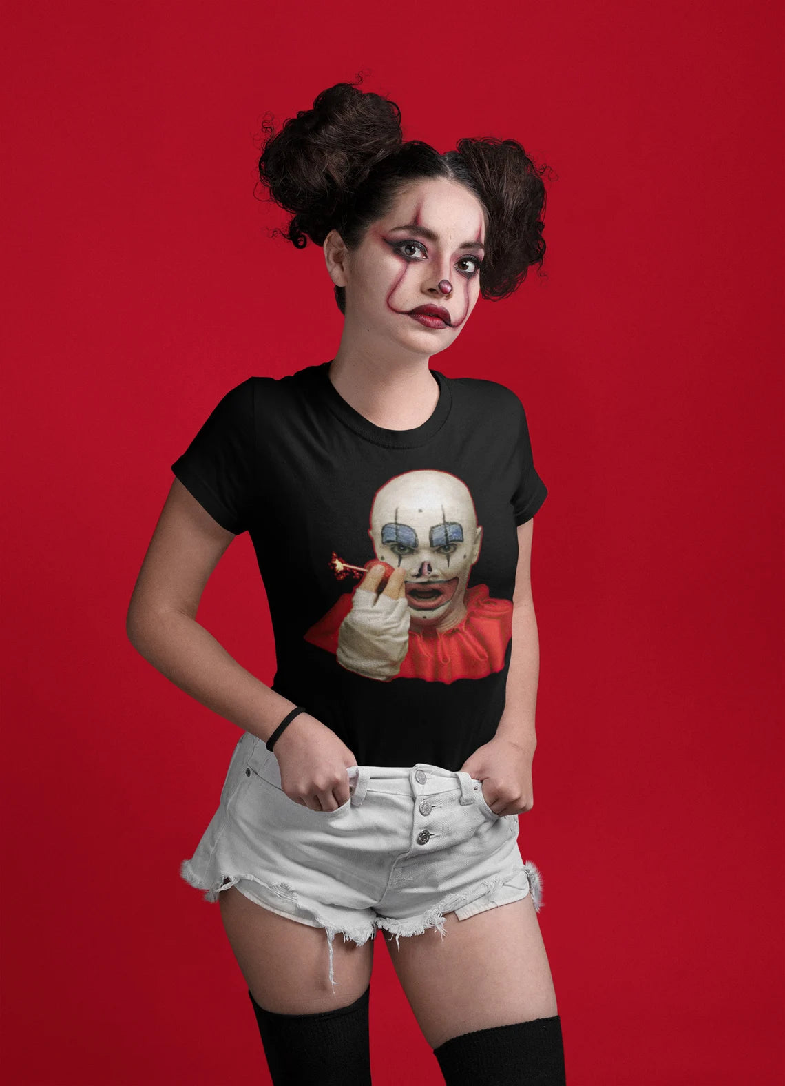 No Nose Clown Shirt | Clown teeshirt  | full color circus t-shirt | Officially Licensed Merch | Clowncore