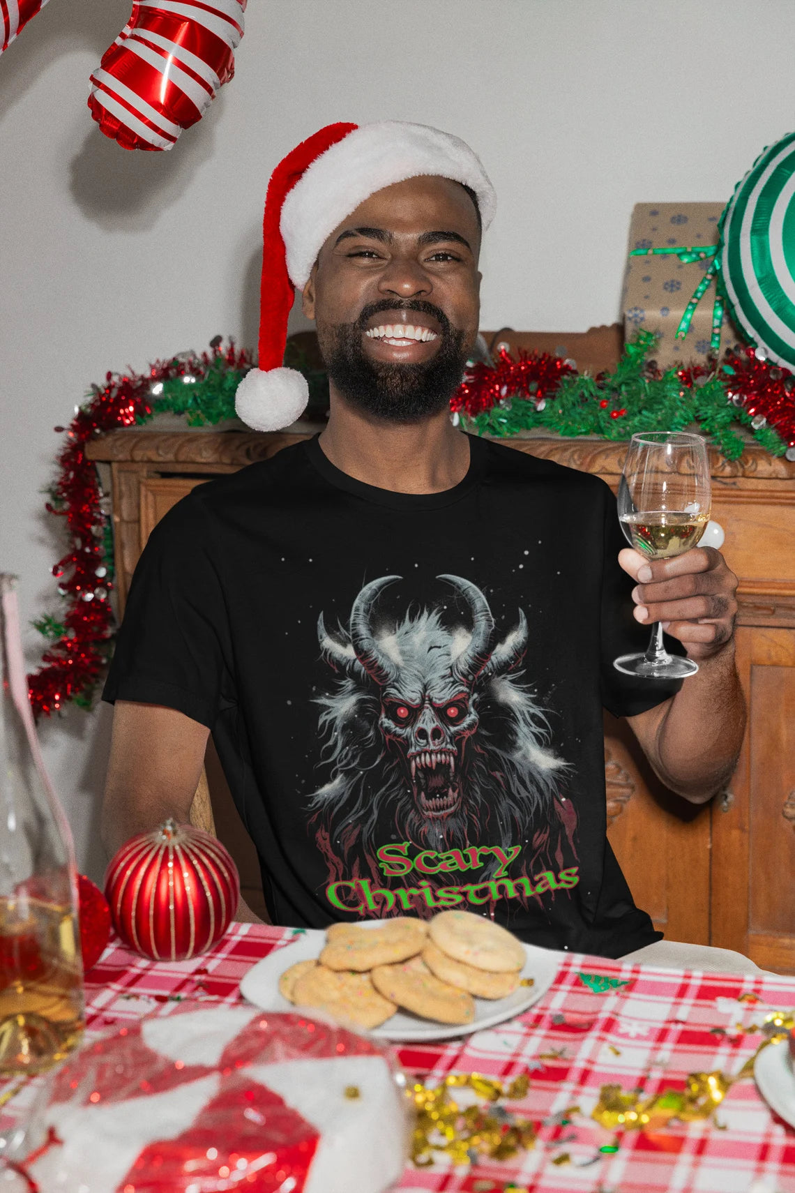 Scary Christmas Krampus T-Shirt | Krampus Shirt | Gruß vom Krampus Apparel | tee gift | Gruss Vom Krampus