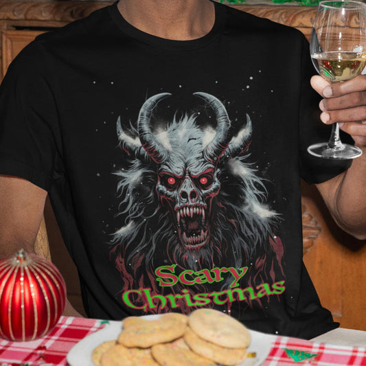 Scary Christmas Krampus T-Shirt | Krampus Shirt | Gruß vom Krampus Apparel | tee gift | Gruss Vom Krampus